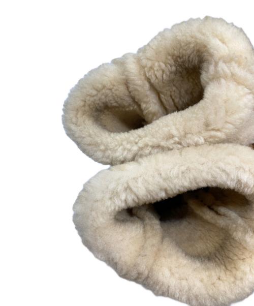 US SHEEPSKIN（USシープスキン）US SHEEPSKIN (USシープスキン) ムートンジャケット ブラウン サイズ:Mの古着・服飾アイテム