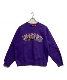 SUPREME（シュプリーム）の古着「STACKED CREWNECK」｜パープル