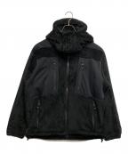 mout recon tailorマウトリーコンテーラー）の古着「Recon Hight Loft Hoodieボアジャケット」｜ブラック