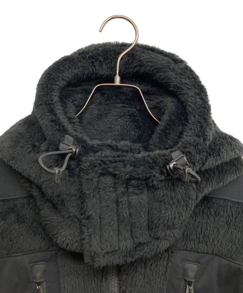 mout recon tailor（マウトリーコンテーラー）mout recon tailor (マウトリーコンテーラー) Recon Hight Loft Hoodieボアジャケット ブラック サイズ:48の古着・服飾アイテム