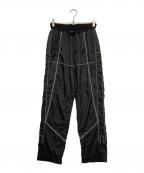 Onitsuka Tigerオニツカタイガー）の古着「ナイロンパンツ」｜ブラック