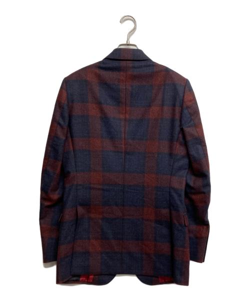 GUCCI（グッチ）GUCCI (グッチ) セットアップスーツ レッド×ネイビー サイズ:7-44Rの古着・服飾アイテム