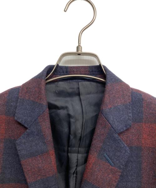 GUCCI（グッチ）GUCCI (グッチ) セットアップスーツ レッド×ネイビー サイズ:7-44Rの古着・服飾アイテム