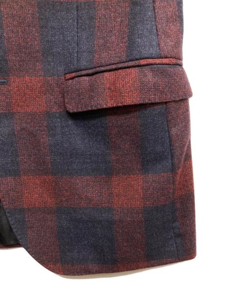 GUCCI（グッチ）GUCCI (グッチ) セットアップスーツ レッド×ネイビー サイズ:7-44Rの古着・服飾アイテム