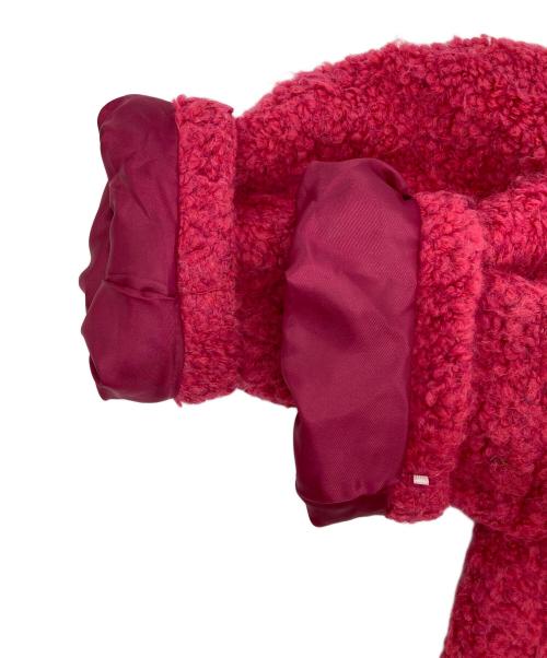 M'S GRACY（エムズグレイシー）M'S GRACY (エムズグレイシー) ノーカラージャケット ピンク サイズ:38の古着・服飾アイテム