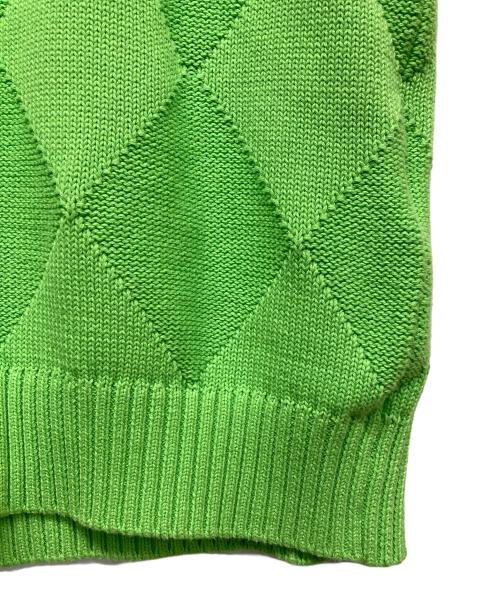 LACOSTE（ラコステ）LACOSTE (ラコステ) コットンニット グリーン サイズ:Sの古着・服飾アイテム