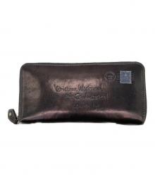 Vivienne Westwood（ヴィヴィアンウエストウッド）の古着「ラウンドジップウォレット」｜ブラック