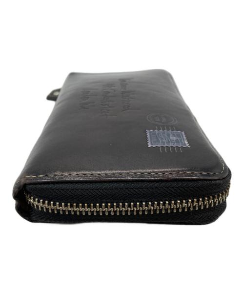 Vivienne Westwood（ヴィヴィアンウエストウッド）Vivienne Westwood (ヴィヴィアンウエストウッド) ラウンドジップウォレット ブラックの古着・服飾アイテム