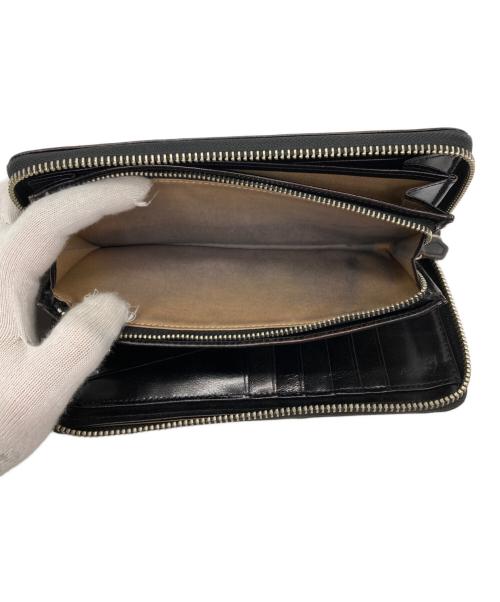 Vivienne Westwood（ヴィヴィアンウエストウッド）Vivienne Westwood (ヴィヴィアンウエストウッド) ラウンドジップウォレット ブラックの古着・服飾アイテム