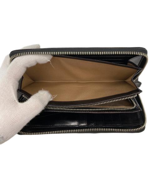 Vivienne Westwood（ヴィヴィアンウエストウッド）Vivienne Westwood (ヴィヴィアンウエストウッド) ラウンドジップウォレット ブラックの古着・服飾アイテム