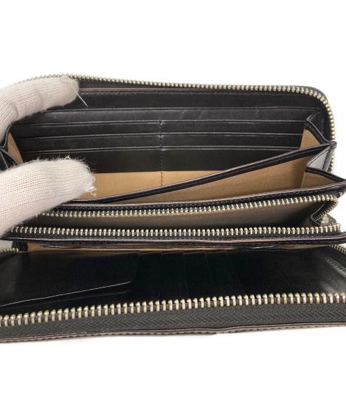 Vivienne Westwood（ヴィヴィアンウエストウッド）Vivienne Westwood (ヴィヴィアンウエストウッド) ラウンドジップウォレット ブラックの古着・服飾アイテム