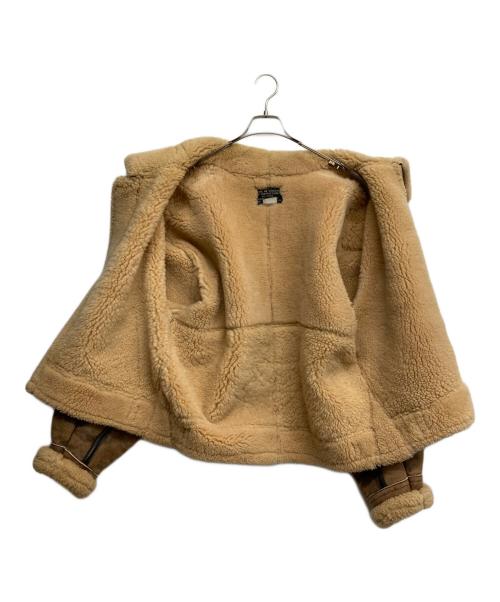 AVIREX（アヴィレックス）AVIREX (アヴィレックス) TYPE B-3 ムートンフライトジャケット ブラック サイズ:42の古着・服飾アイテム