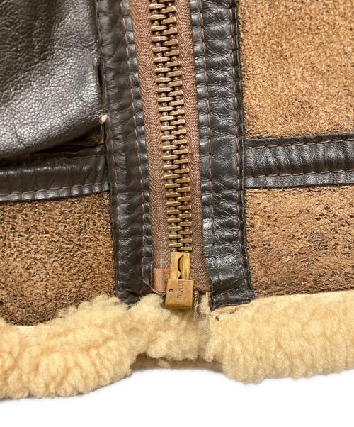 AVIREX（アヴィレックス）AVIREX (アヴィレックス) TYPE B-3 ムートンフライトジャケット ブラック サイズ:42の古着・服飾アイテム