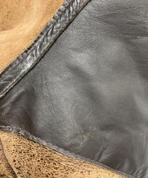 AVIREX（アヴィレックス）AVIREX (アヴィレックス) TYPE B-3 ムートンフライトジャケット ブラック サイズ:42の古着・服飾アイテム