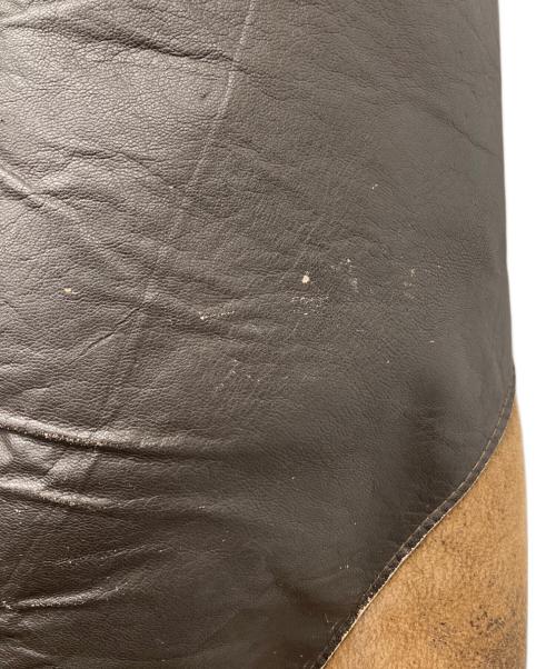 AVIREX（アヴィレックス）AVIREX (アヴィレックス) TYPE B-3 ムートンフライトジャケット ブラック サイズ:42の古着・服飾アイテム