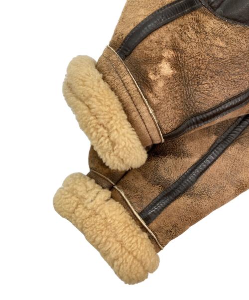 AVIREX（アヴィレックス）AVIREX (アヴィレックス) TYPE B-3 ムートンフライトジャケット ブラック サイズ:42の古着・服飾アイテム