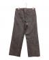 HELLER'S CAFE (ヘラーズカフェ) ヘリンボーントラウザーパンツ グレー サイズ:34：7000円