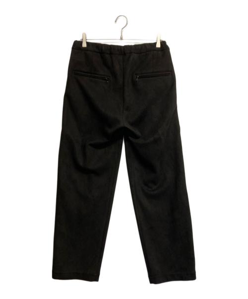 SASQUATCHfabrix.（サスクワッチファブリックス）SASQUATCHfabrix. (サスクワッチファブリックス) FAKE SUEDE TRAINING PANTS ブラック サイズ:Mの古着・服飾アイテム