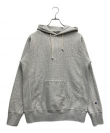 Champion（チャンピオン）の古着「リバースウィーブパーカー」｜グレー