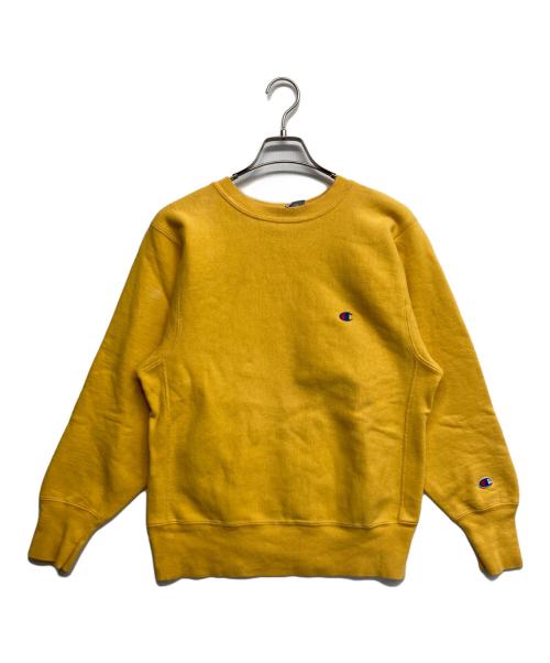 Champion（チャンピオン）Champion (チャンピオン) リバースウィーブスウェット イエロー サイズ:Mの古着・服飾アイテム
