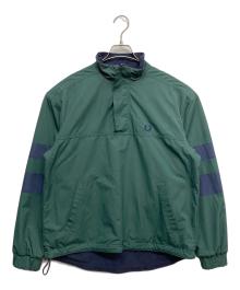 FRED PERRY（フレッドペリー）の古着「リバーシブルジャケット」｜グリーン