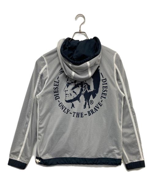 DIESEL（ディーゼル）DIESEL (ディーゼル) ナイロンリバーシブルジャケット ネイビー サイズ:Sの古着・服飾アイテム