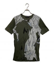 DIESEL Black Gold（ディーゼル ブラック ゴールド）の古着「プリントTシャツ」｜グリーン
