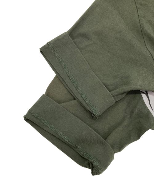 DIESEL Black Gold（ディーゼル ブラック ゴールド）DIESEL BLACK GOLD (ディーゼル ブラック ゴールド) プリントTシャツ グリーン サイズ:Sの古着・服飾アイテム