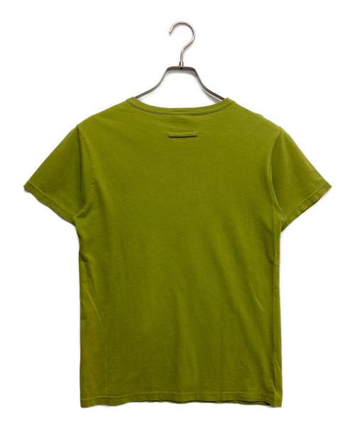 Jean Paul Gaultier homme（ジャンポールゴルチェオム）Jean Paul Gaultier homme (ジャンポールゴルチェオム) フロントロゴtシャツ グリーン サイズ:無しの古着・服飾アイテム