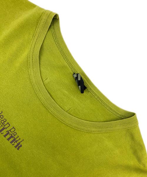 Jean Paul Gaultier homme（ジャンポールゴルチェオム）Jean Paul Gaultier homme (ジャンポールゴルチェオム) フロントロゴtシャツ グリーン サイズ:無しの古着・服飾アイテム