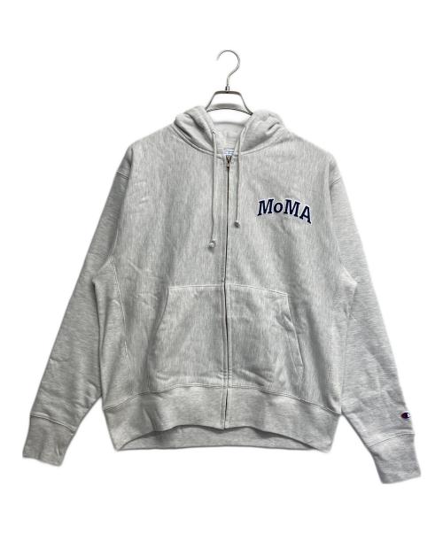 Champion（チャンピオン）Champion (チャンピオン) リバースウィーブジップパーカー グレー サイズ:Lの古着・服飾アイテム