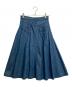 To b. by agnes b. (トゥービー バイ アニエスベー) デニムフレアスカート ブルー サイズ:38：4000円