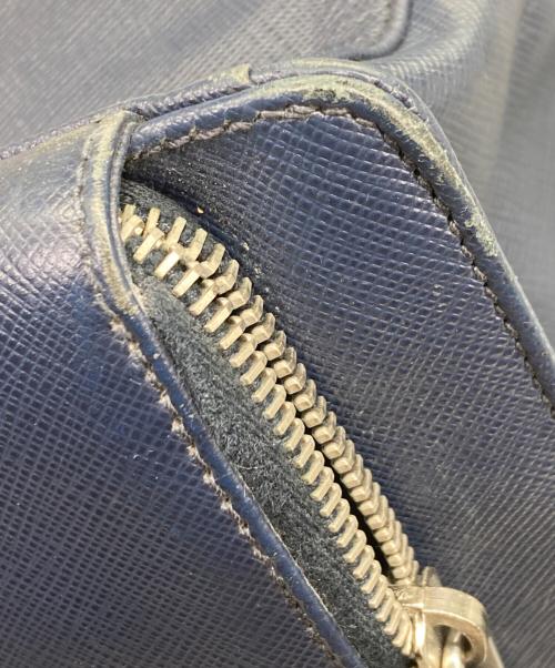 PRADA（プラダ）PRADA (プラダ) ブリーフケース ネイビーの古着・服飾アイテム