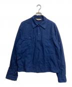 ASPESIアスペジ）の古着「トラッカースナップシャツ」｜ブルー