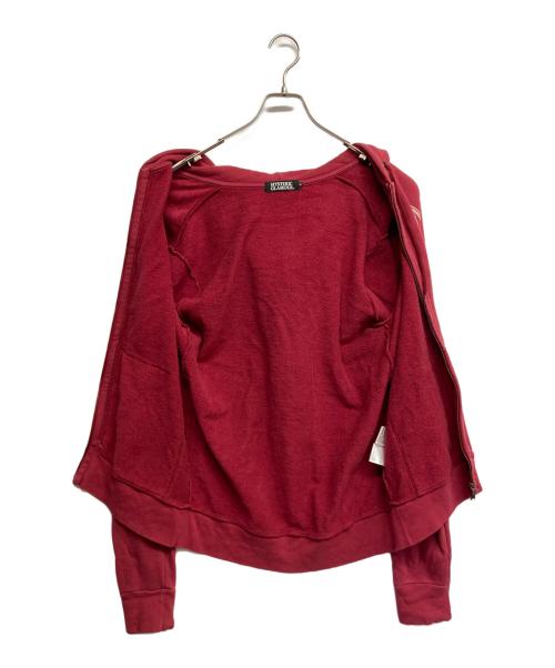 Hysteric Glamour（ヒステリックグラマー）Hysteric Glamour (ヒステリックグラマー) プリントジップアップパーカー レッド サイズ:Mの古着・服飾アイテム