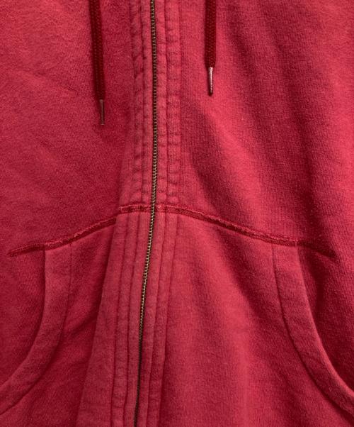 Hysteric Glamour（ヒステリックグラマー）Hysteric Glamour (ヒステリックグラマー) プリントジップアップパーカー レッド サイズ:Mの古着・服飾アイテム