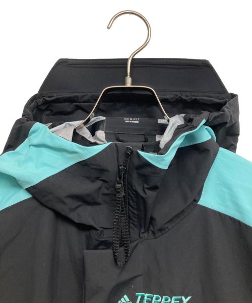 adidas（アディダス）adidas (アディダス) Terrex Xploric Rain Jacket ブルー サイズ:Mの古着・服飾アイテム