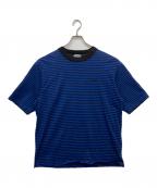 LACOSTEラコステ）の古着「ボーダーTシャツ」｜ブルー