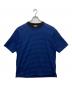 LACOSTE（ラコステ）の古着「ボーダーTシャツ」｜ブルー