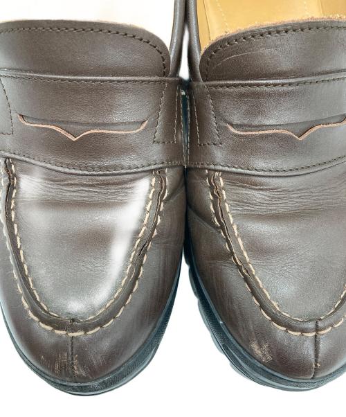 HENDER SCHEME（エンダースキーマ）HENDER SCHEME (エンダースキーマ) コインローファー ブラウン サイズ:5の古着・服飾アイテム