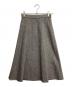 COUP DE CHANCE（クードシャンス）の古着「ラメ混ツイードフレアースカート」｜グレー