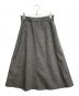 COUP DE CHANCE (クードシャンス) ラメ混ツイードフレアースカート グレー サイズ:36：8000円