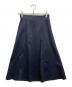COUP DE CHANCE（クードシャンス）の古着「スェード調フレアースカート」｜ネイビー