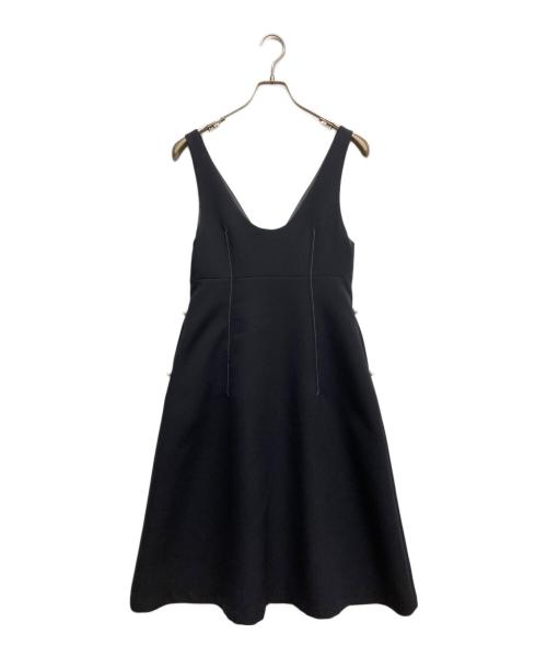 Maglie le cassetto（マーリエ ル カセット）Maglie le cassetto (マーリエ ル カセット) ノースリーブワンピース ネイビー サイズ:7の古着・服飾アイテム