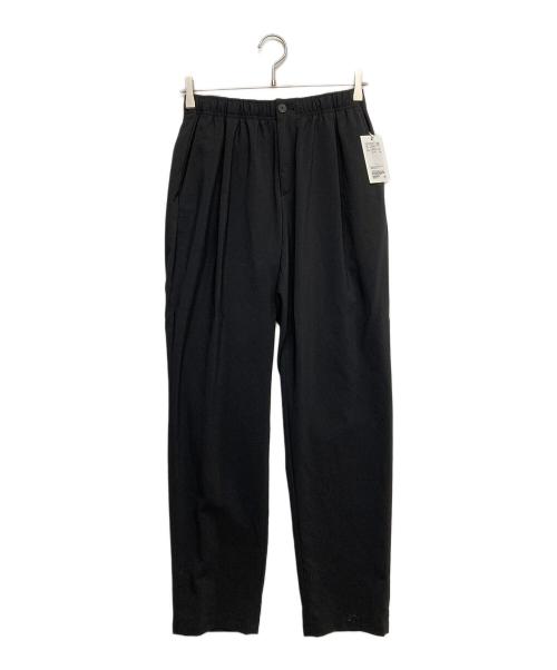 UNITED ARROWS（ユナイテッドアローズ）UNITED ARROWS (ユナイテッドアローズ) サマー ポリエステル ナチュラル ポプリン オールギャザー イージーパンツ ブラック サイズ:S 未使用品の古着・服飾アイテム