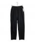 UNITED ARROWS（ユナイテッドアローズ）の古着「サマー ポリエステル ナチュラル ポプリン オールギャザー イージーパンツ」｜ブラック