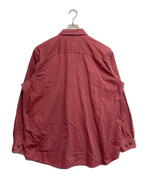 L.L.Bean（エルエルビーン）L.L.Bean (エルエルビーン) 裏ネルワークシャツ レッド サイズ:XLの古着・服飾アイテム
