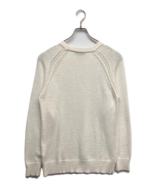 TOMORROW LAND tricot（トゥモローランド トリコ）TOMORROW LAND tricot (トゥモローランド トリコ) ローゲージニット ホワイト サイズ:Sの古着・服飾アイテム