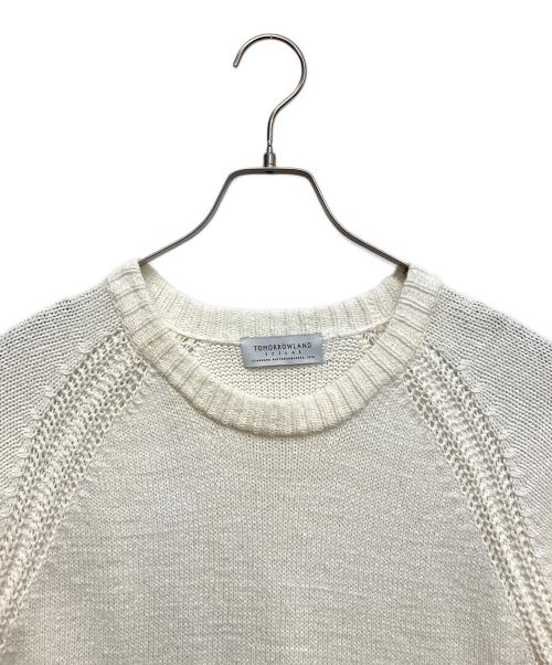 TOMORROW LAND tricot（トゥモローランド トリコ）TOMORROW LAND tricot (トゥモローランド トリコ) ローゲージニット ホワイト サイズ:Sの古着・服飾アイテム