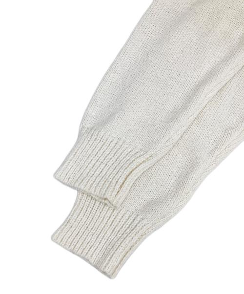 TOMORROW LAND tricot（トゥモローランド トリコ）TOMORROW LAND tricot (トゥモローランド トリコ) ローゲージニット ホワイト サイズ:Sの古着・服飾アイテム
